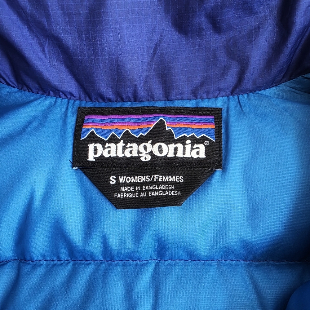 Patagonia Down Sweater Jacket Blue - Picture 4 of 9